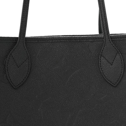 Louis Vuitton Empreinte Monogram Giant Neverfull MM Black 8 of 14