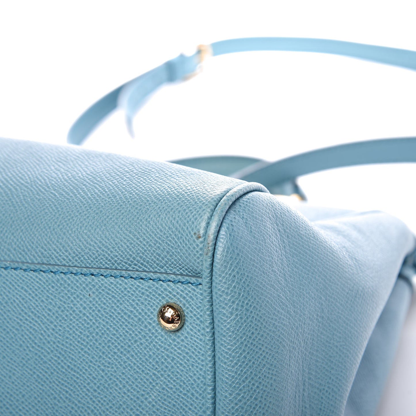 Dauphine Large Miss Sicily Satchel Light Blue