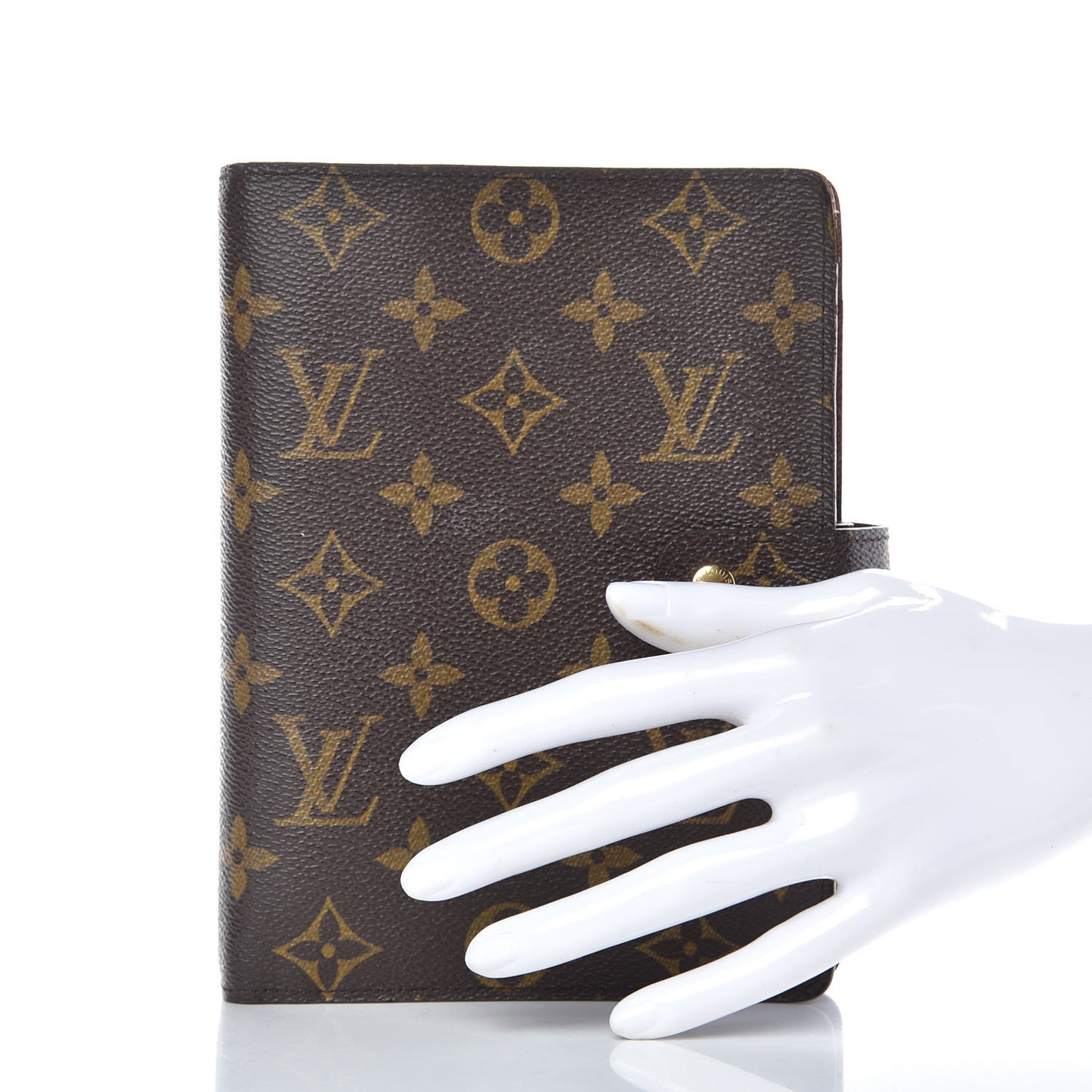 Monogram Medium Ring Agenda Cover