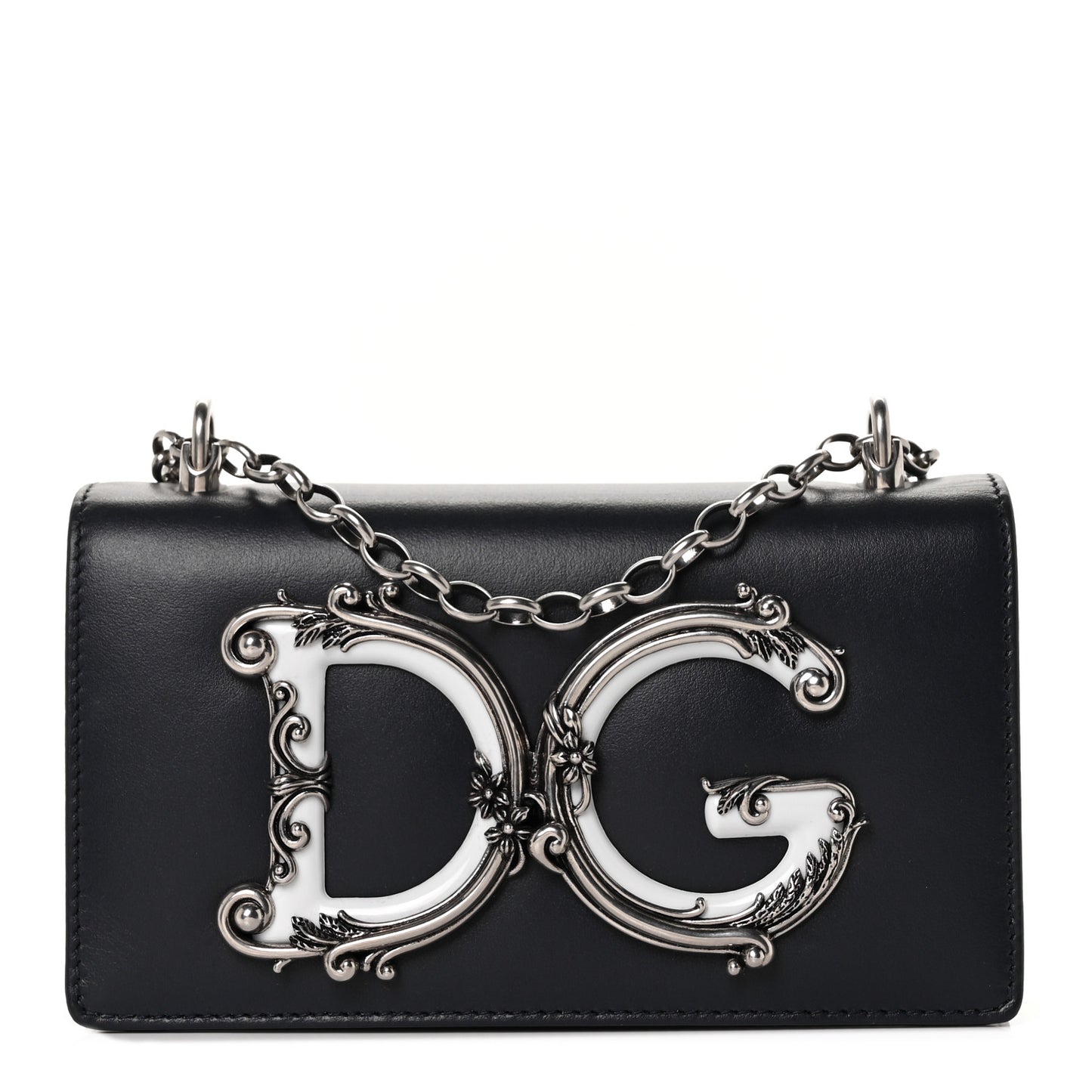 Nappa DG Girls Crossbody Phone Case Black