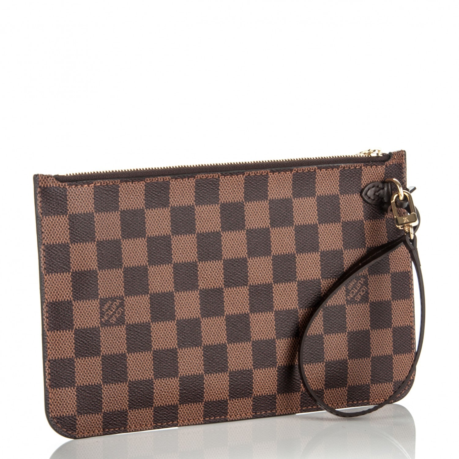 Louis Vuitton Damier Ebene Neverfull MM GM Pochette 3 of 8