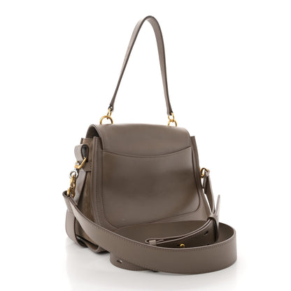 Chloe Calfskin Suede Small Tess Day Bag Motty Grey 3 of 16