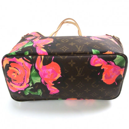 Louis Vuitton Monogram Roses Neverfull MM 4 of 8