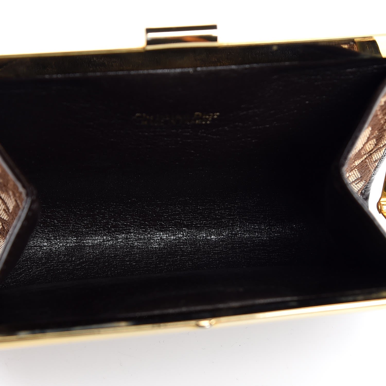 Christian Dior Monogram Clutch Brown 5 of 8