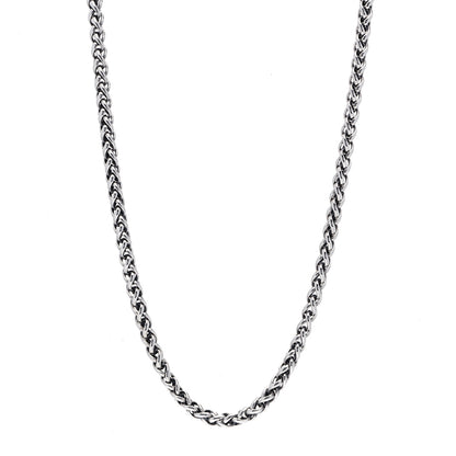 David Yurman Sterling Silver 4mm Wheat Chain Necklace 1 of 4