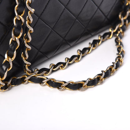 Chanel Lambskin Quilted Small Single Flap Black 12 of 14