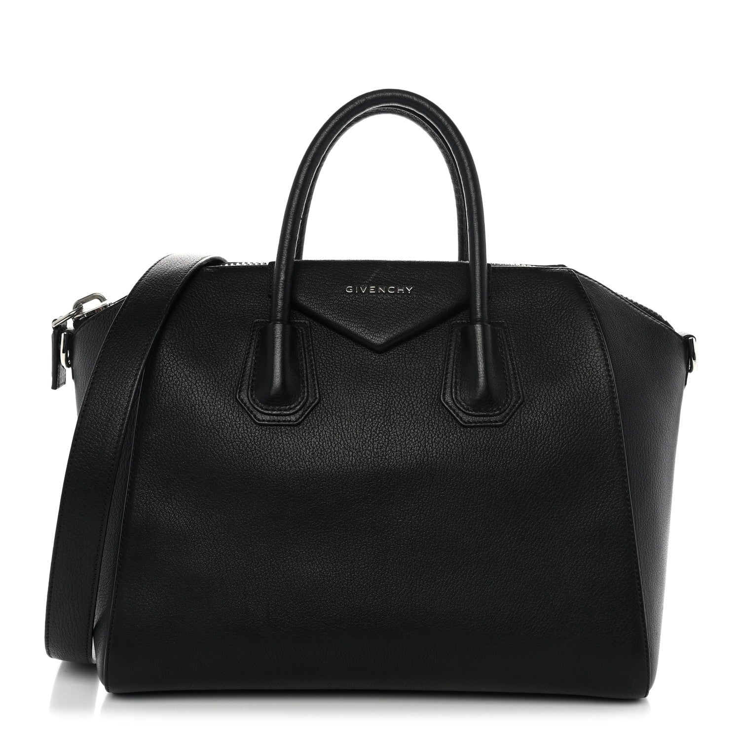 Givenchy Sugar Goatskin Medium Antigona Black 1 of 13