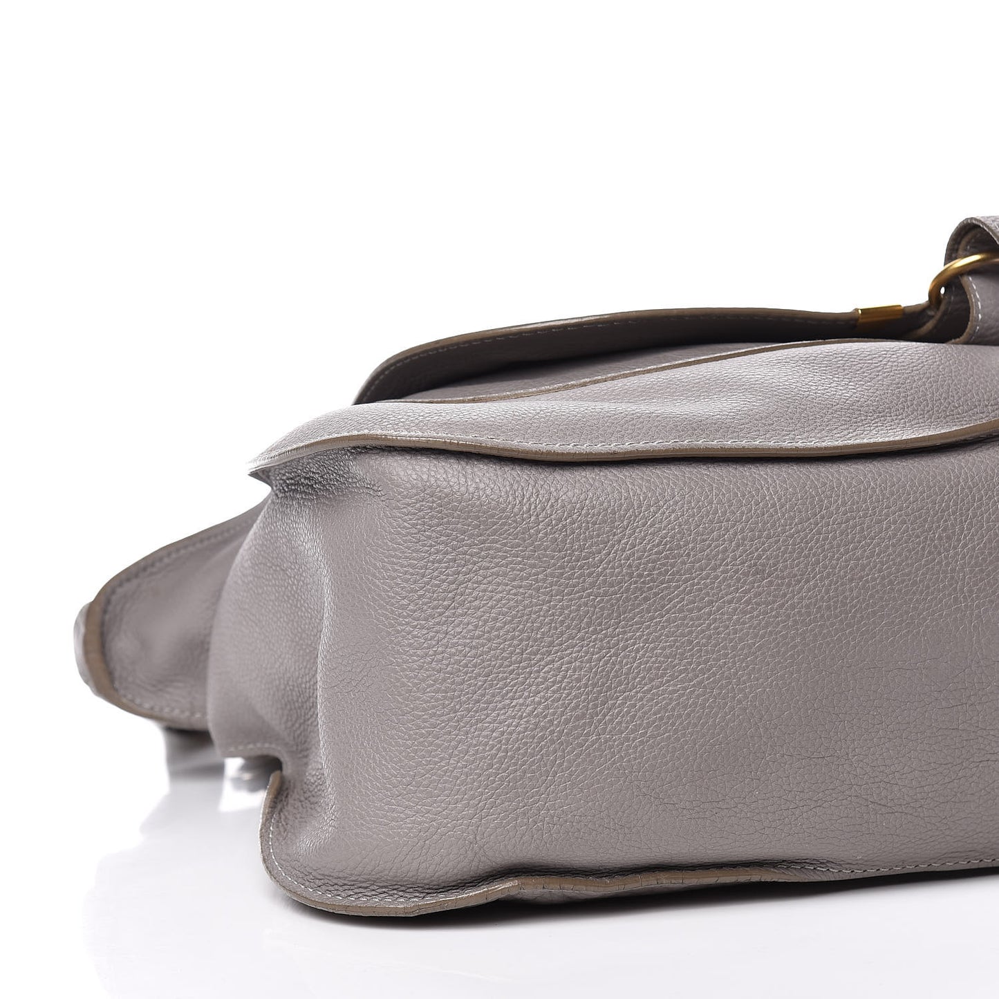 Calfskin Large Marcie Satchel Cashmere Grey