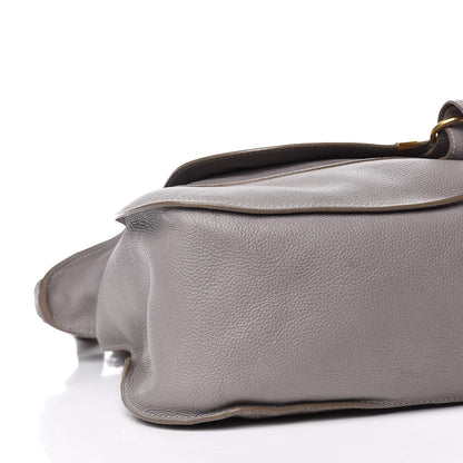 Chloe Calfskin Large Marcie Satchel Cashmere Grey 11 of 16