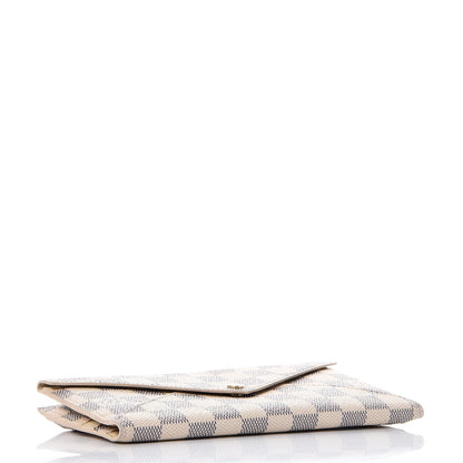 Louis Vuitton Damier Azur Long Origami Wallet 4 of 8