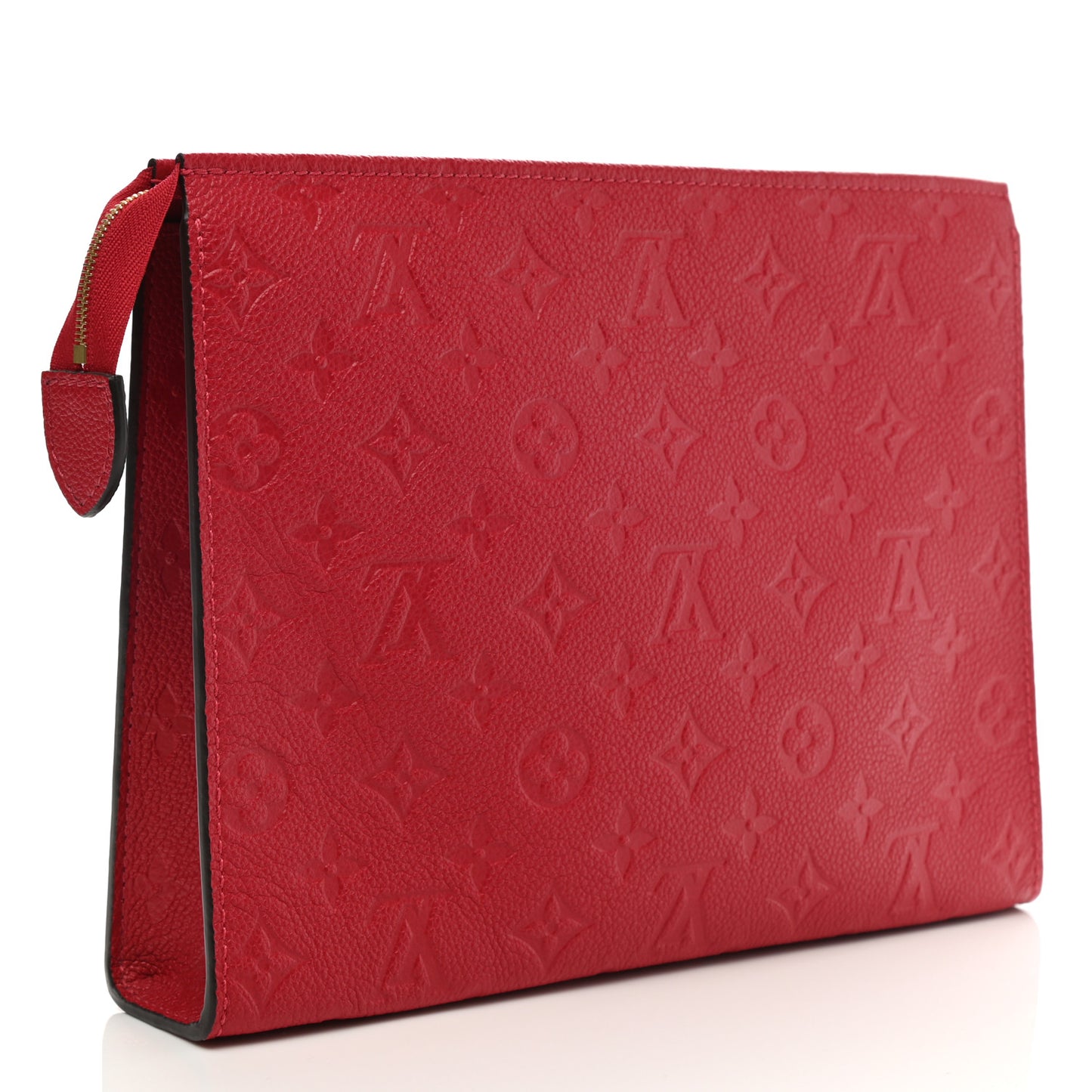 Empreinte Monogram Toiletry Pouch 26 Scarlet