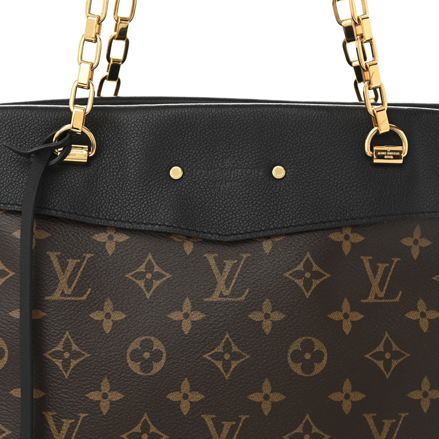 Monogram Pallas Shopper Black
