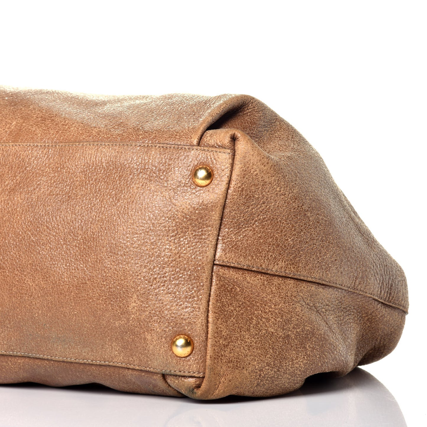 Cervo Lux Chain Bag Tan