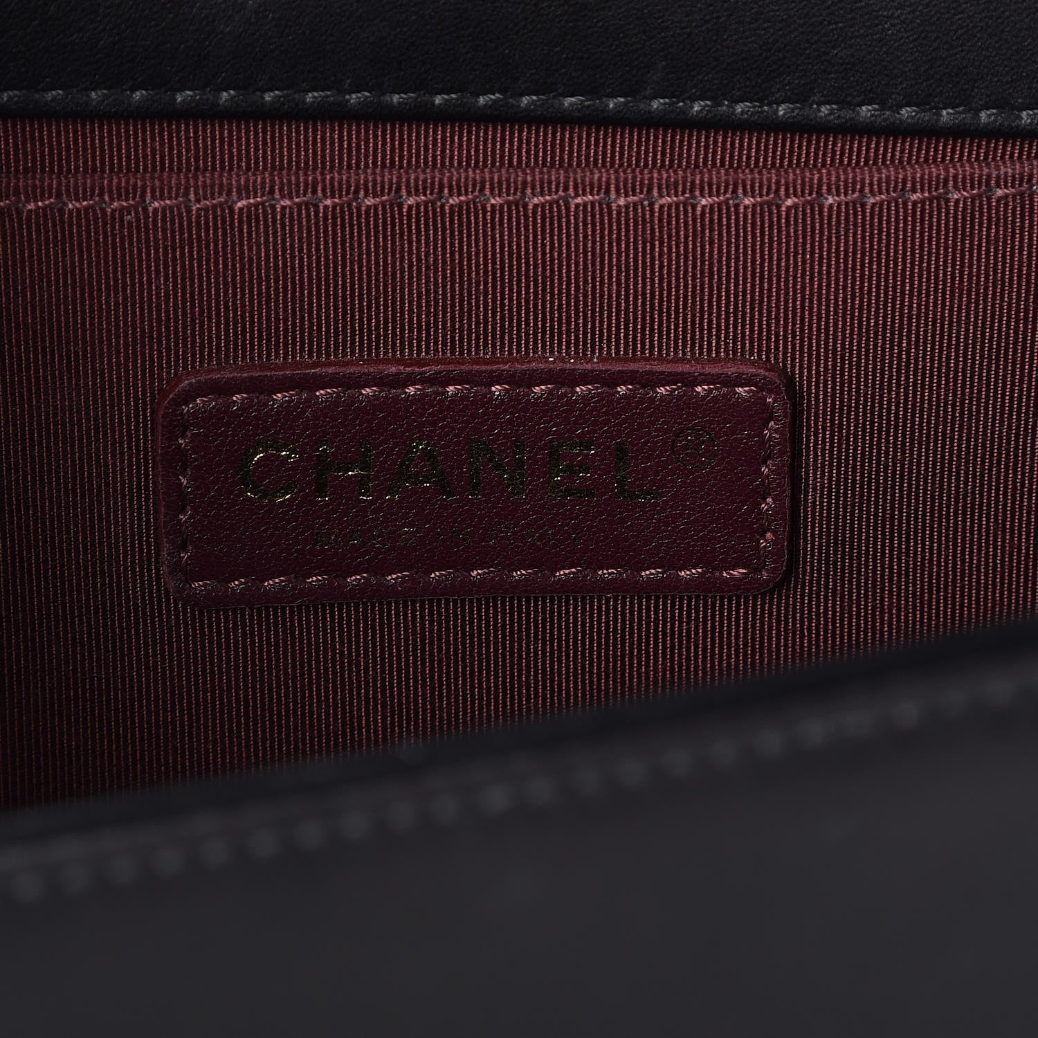 Chanel Caviar Suede Calfskin Chevron Medium Boy Flap Black 6 of 8