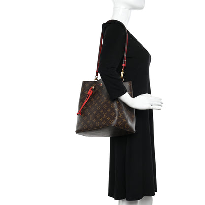Louis Vuitton Monogram Neonoe MM Coquelicot 2 of 10
