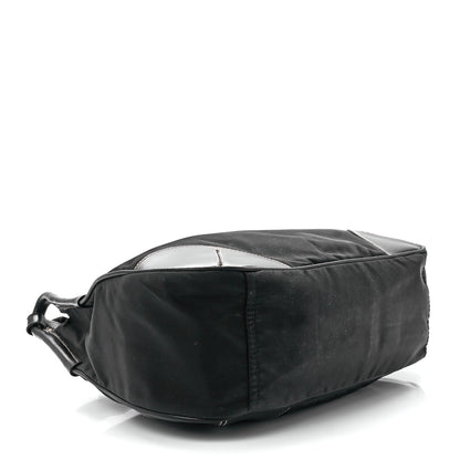 Prada Tessuto Light Nylon Shoulder Bag Black 4 of 12