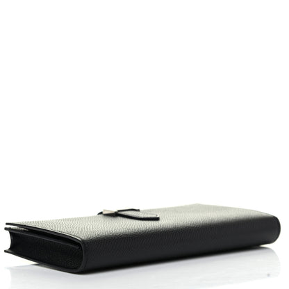 Hermes Epsom Bearn Gusset Wallet Black 4 of 8