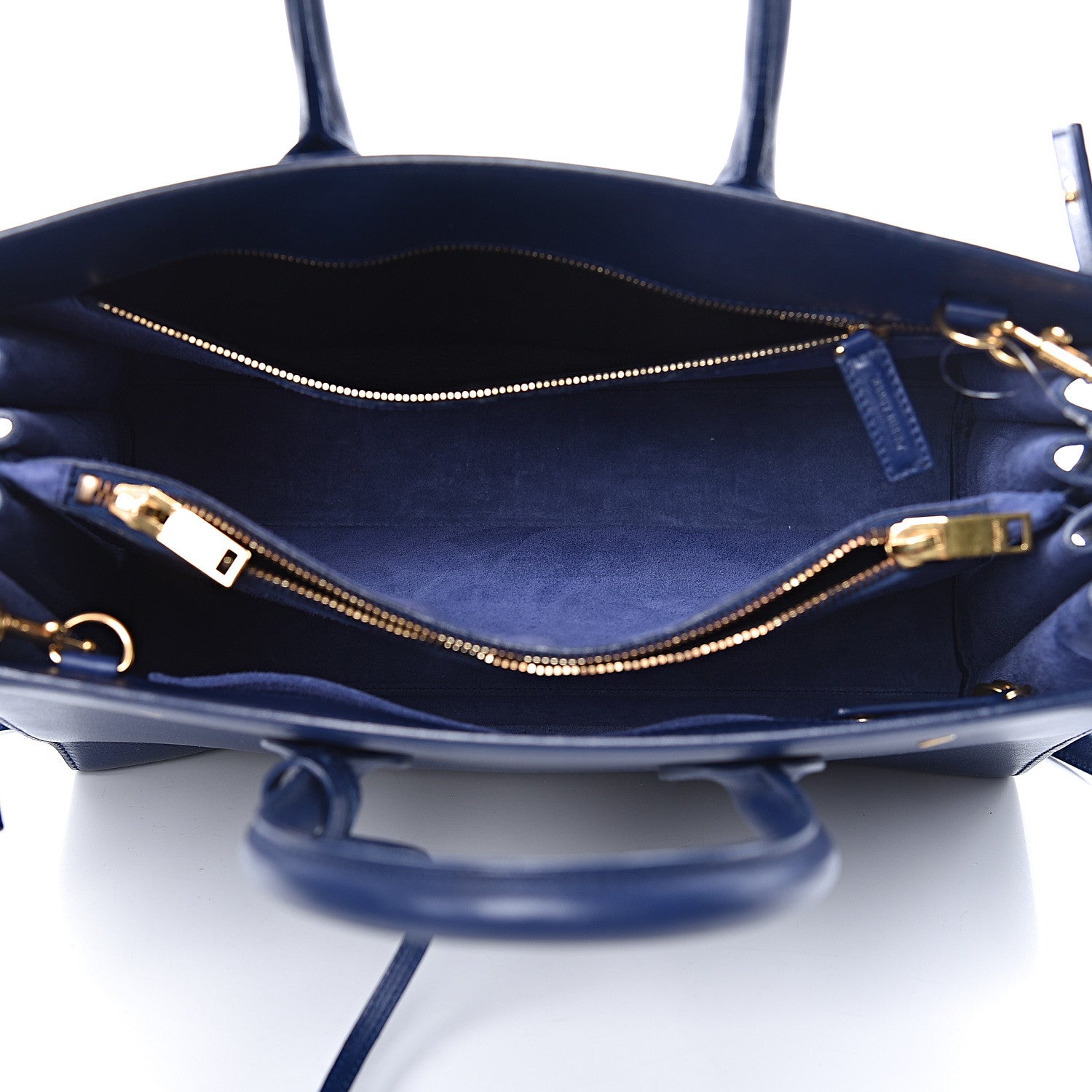 Saint Laurent Calfskin Small Sac De Jour New Marine 5 of 10