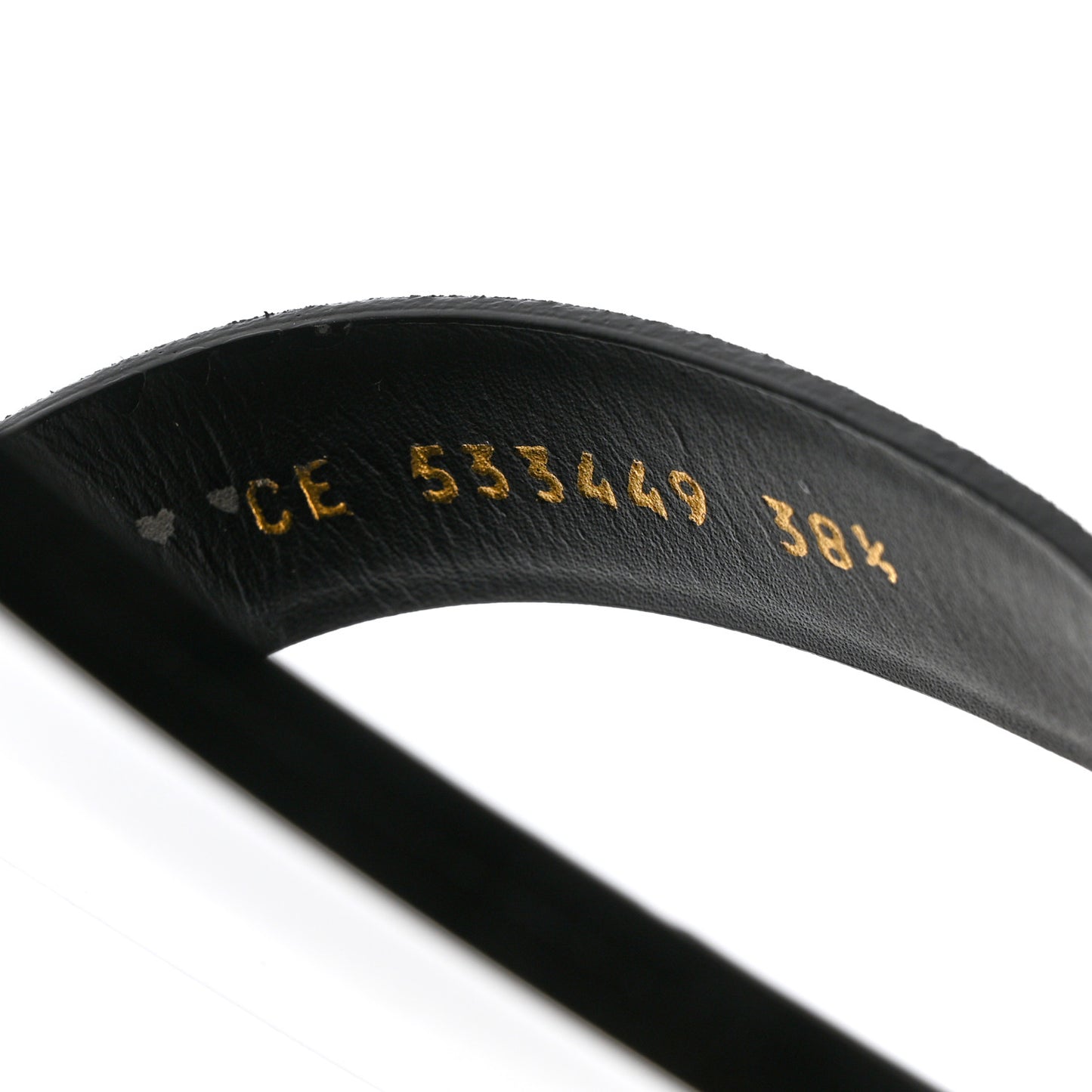 Suede Lizard Flat Sandals 38.5 Black