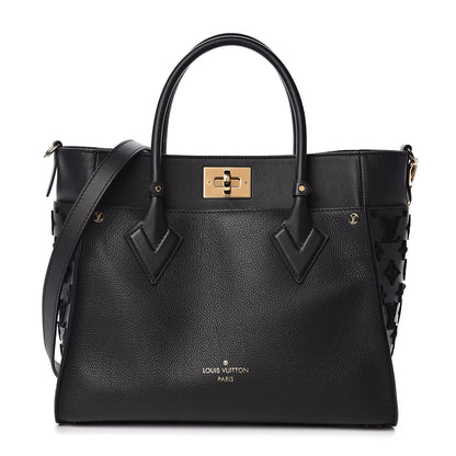 Louis Vuitton Calfskin Monogram Tufting On My Side Black 1 of 9