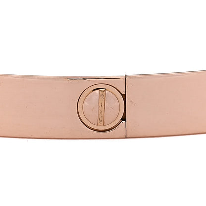 Cartier 18K Pink Gold LOVE Bracelet 18 4 of 8