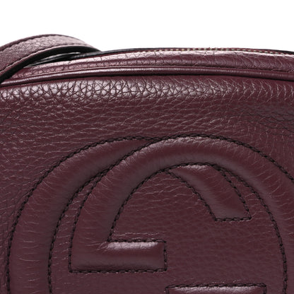 Gucci Pebbled Calfskin Small Soho Disco Bag Peonia Flower 7 of 11