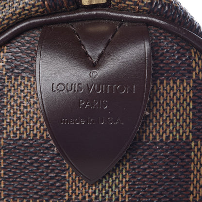 Louis Vuitton Damier Ebene Speedy 35 6 of 14