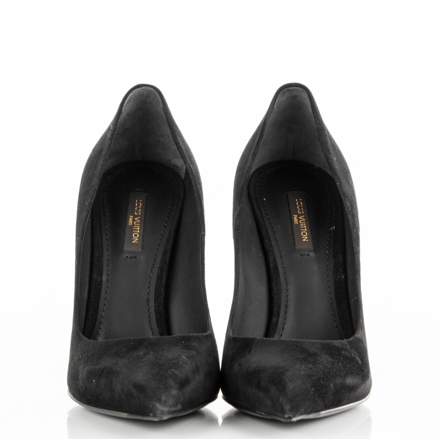 Suede Eyeline Pumps 38.5 Black