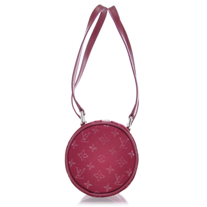 Louis Vuitton Satin Monogram Mini Papillon Red 4 of 9