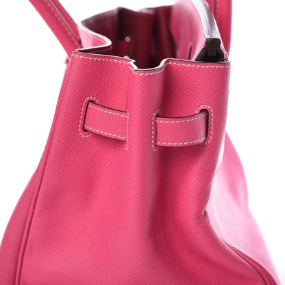 Hermes Epsom Candy Birkin 35 Rose Tyrien Rubis 18 of 41