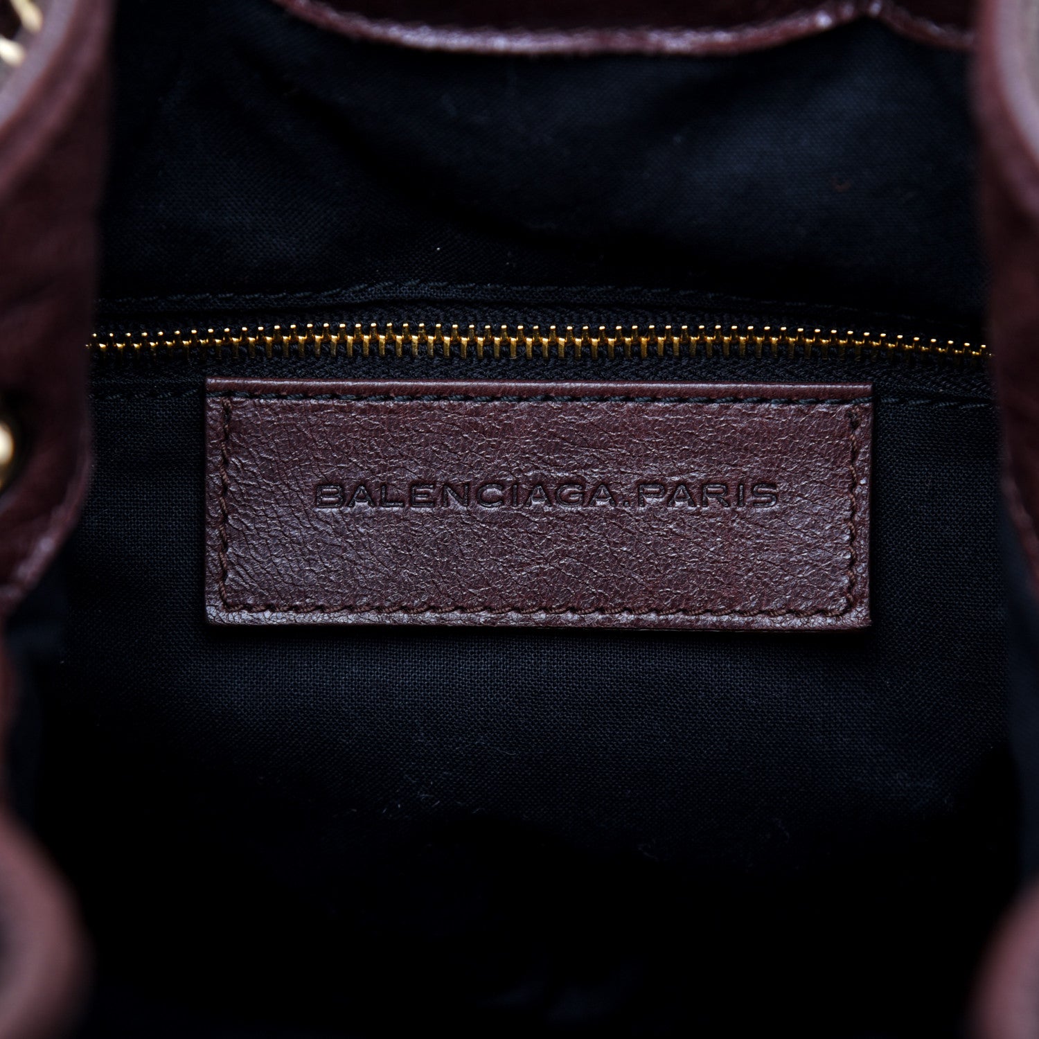 Balenciaga Agneau Giant 12 Gold Hardware Mini Pompon Cigare Fonce 9 of 10