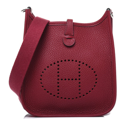 Hermes Taurillon Clemence Evelyne TPM Rubis 1 of 10