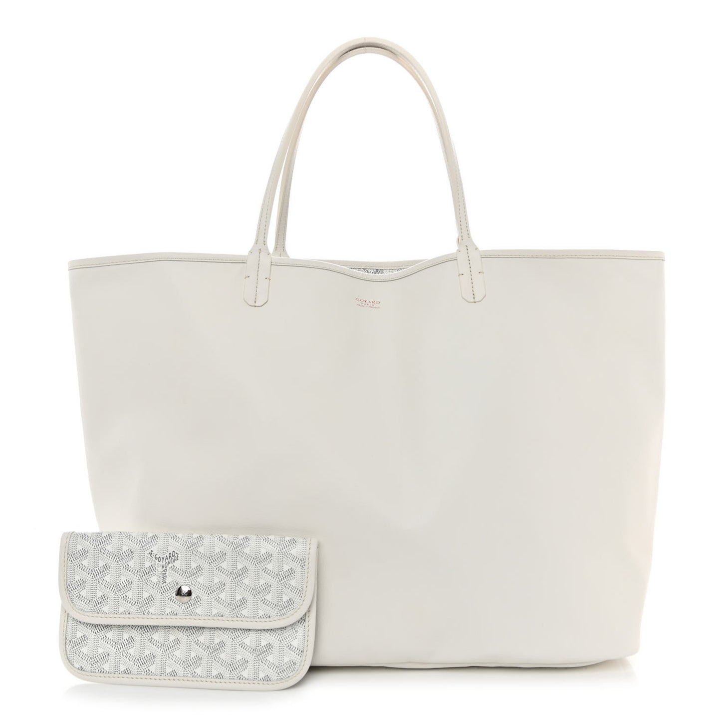 Goyardine Reversible Anjou GM White