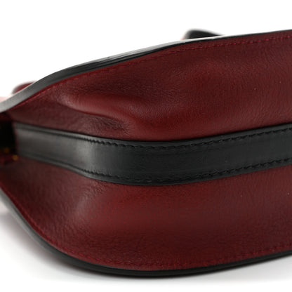 Chloe Grained Calfskin Nano Hayley Hobo Sienna Red 9 of 10