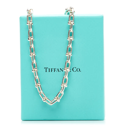 Tiffany Sterling Silver Small HardWear Link Necklace 5 of 5