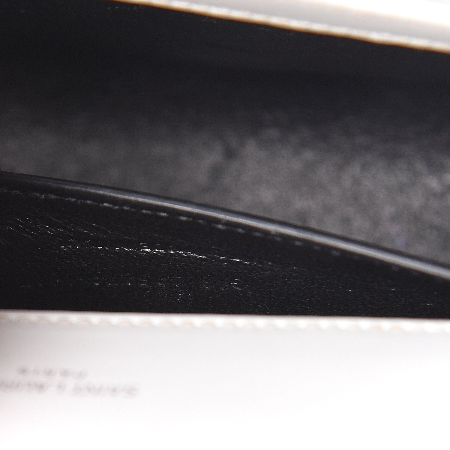 Saint Laurent Smooth Calfskin Small Monogram Kate Satchel Optical White 8 of 15