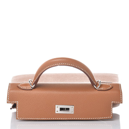 Hermes Epsom Mini Kelly Sellier 20 Gold 11 of 35