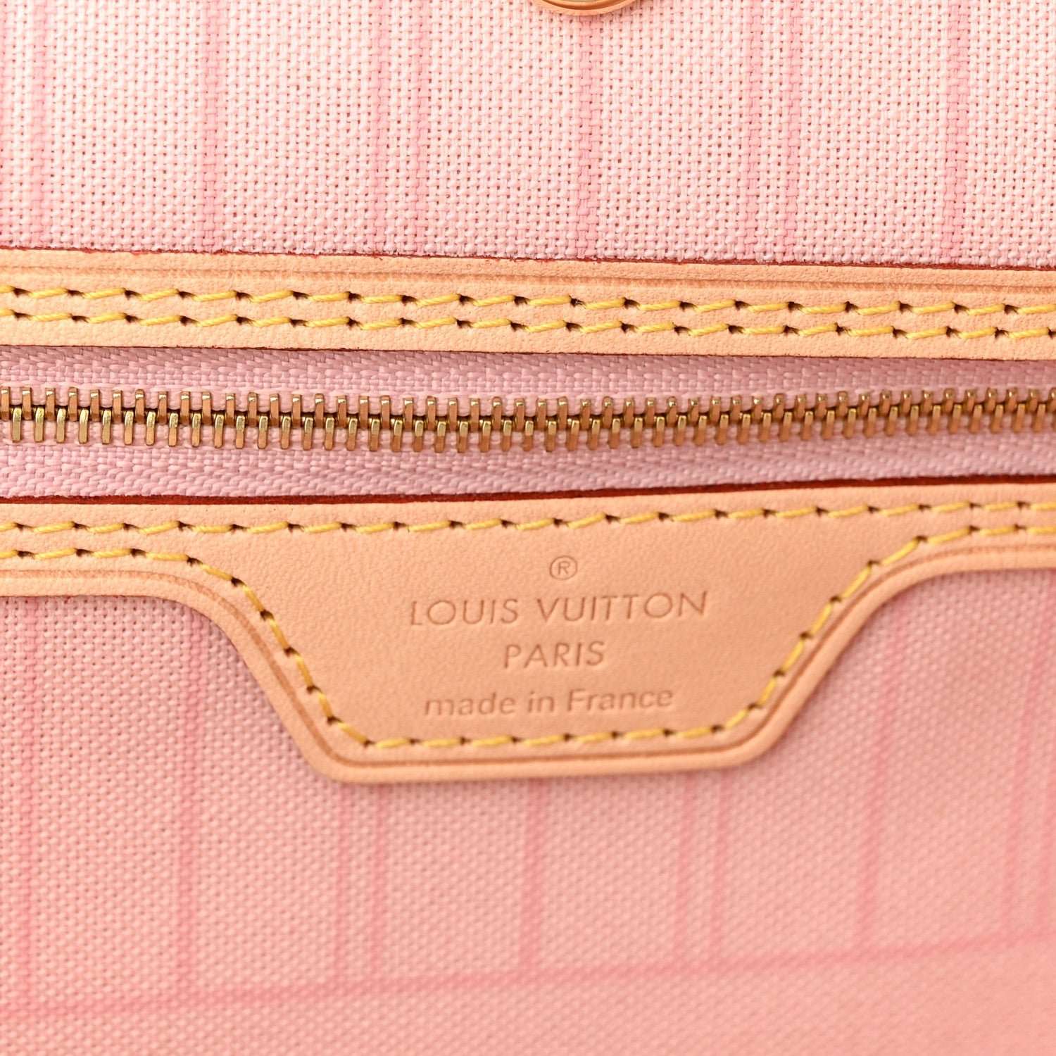 Louis Vuitton Damier Azur Neo Neverfull MM Rose Ballerine 6 of 10
