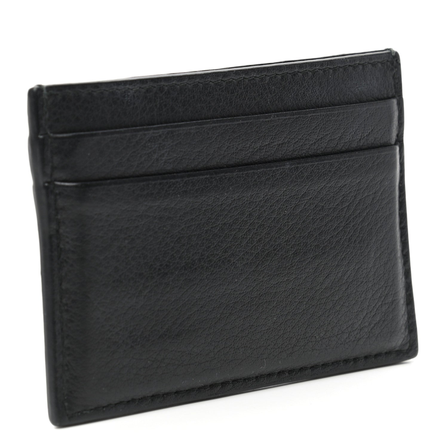 Balenciaga Calfskin Multi Card Case Black 3 of 8