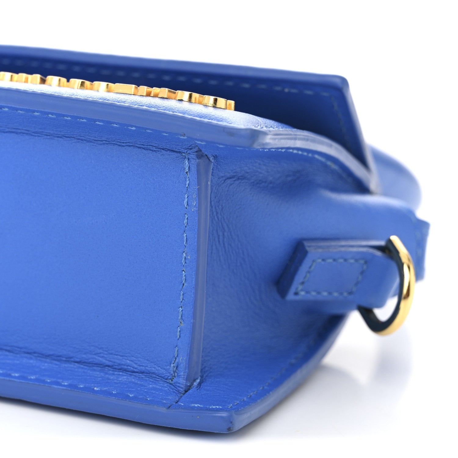 Jacquemus Smooth Calfskin Le Chiquito Blue 9 of 10