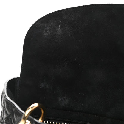 Christian Dior Grained Calfskin Cannage Medium Supple Lady Dior Black 11 of 11