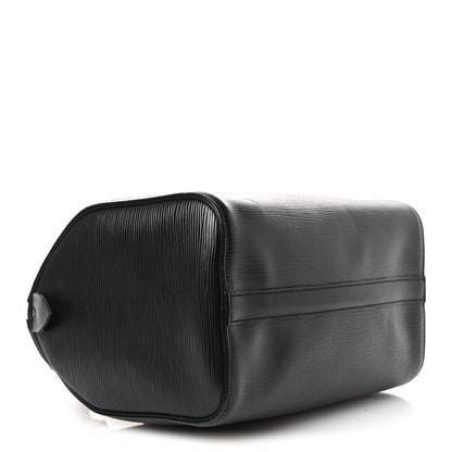 Louis Vuitton Epi Speedy 25 Black 3 of 13