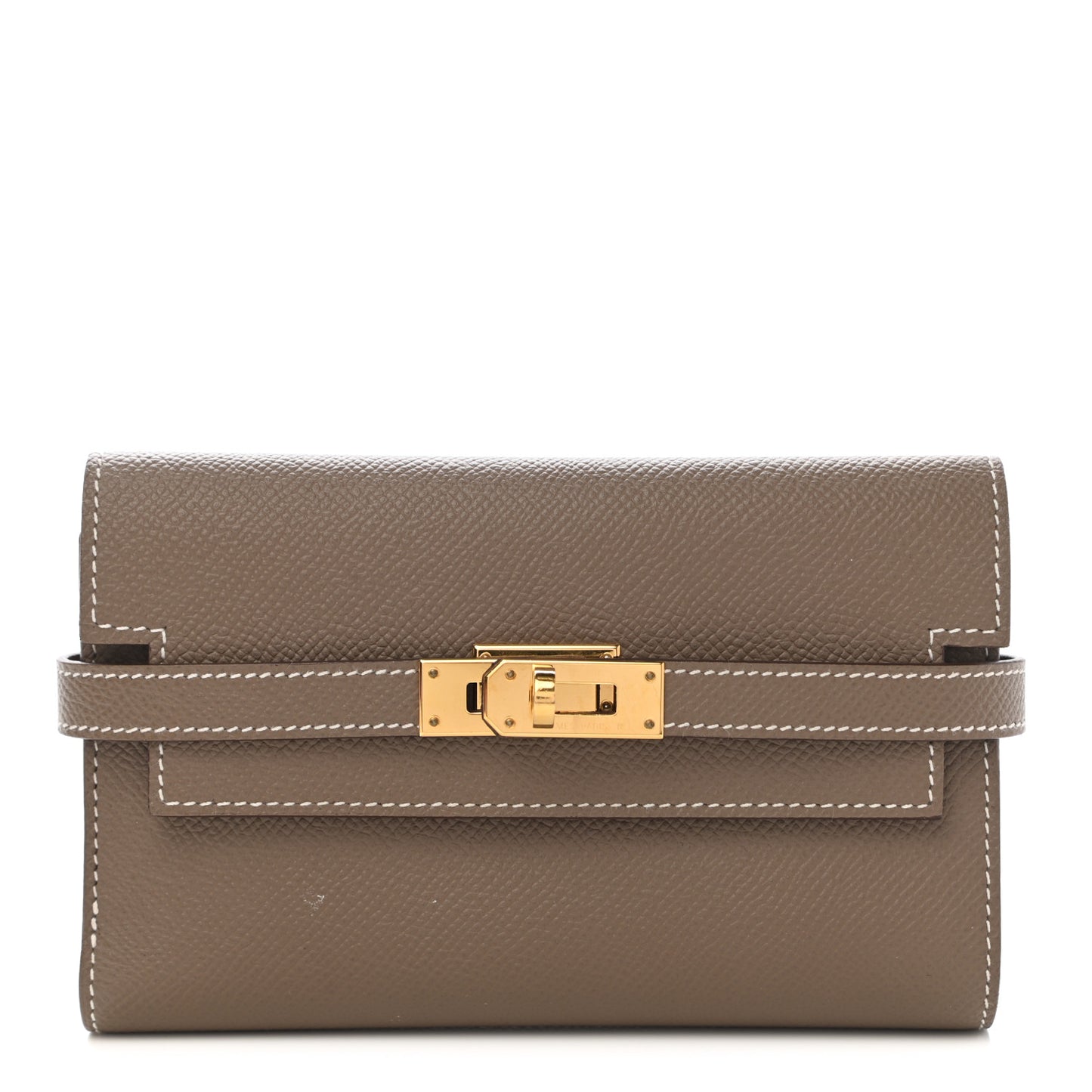 Epsom Medium Kelly Wallet Etoupe