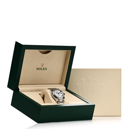 Rolex Stainless Steel 36mm Oyster Perpetual Datejust Watch White Roman 126200 5 of 5