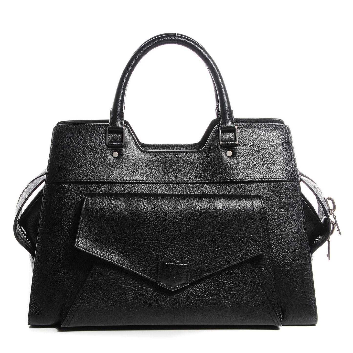 Vacchetta Calfskin Small PS13 Satchel Black