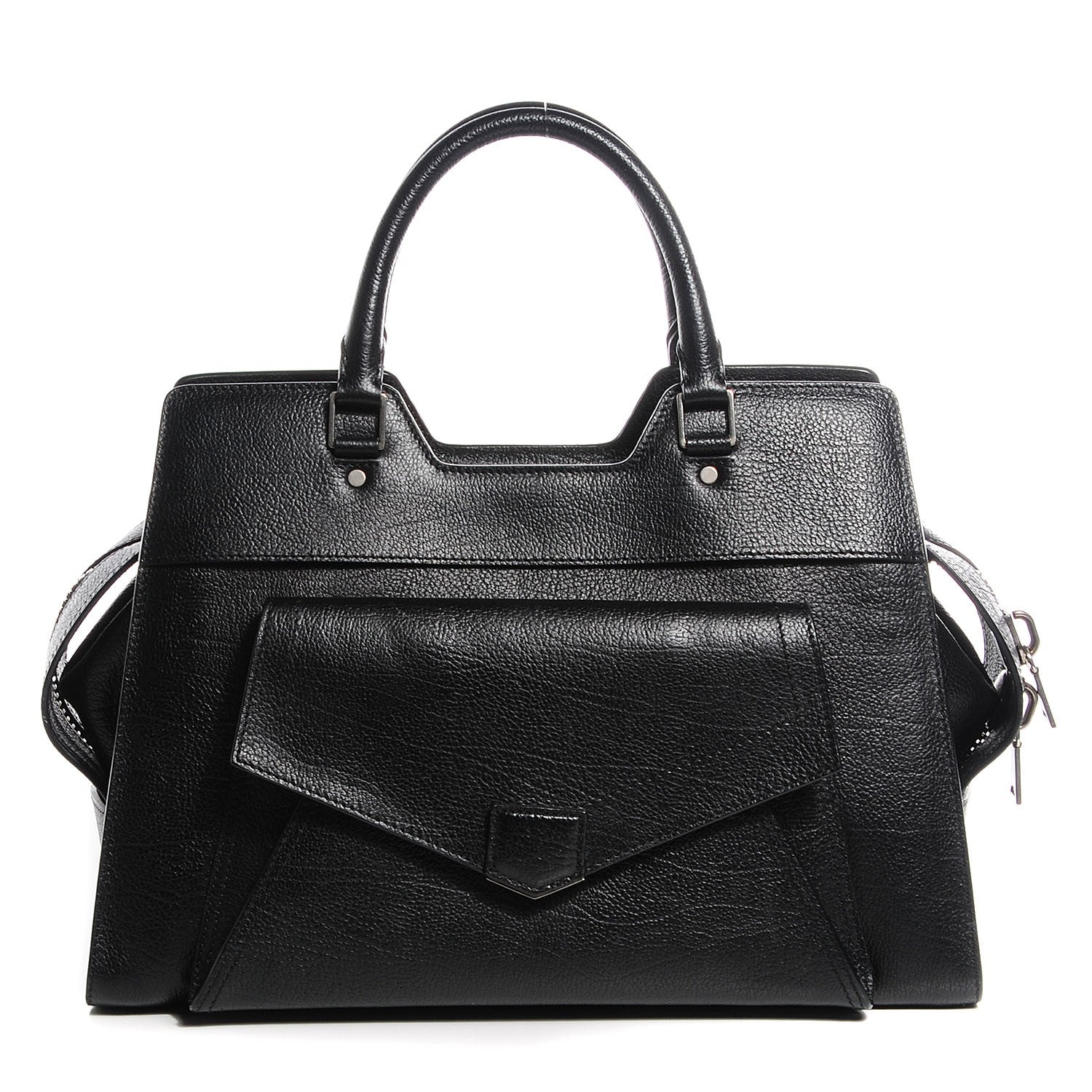 Proenza Schouler Vacchetta Calfskin Small PS13 Satchel Black 1 of 10