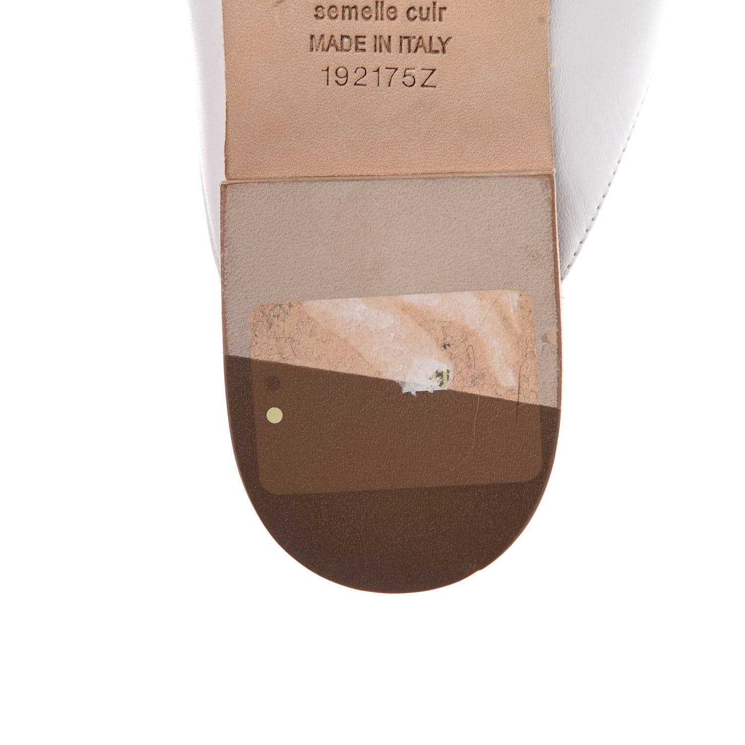 Hermes Calfskin Oz Mules 37 White 8 of 10