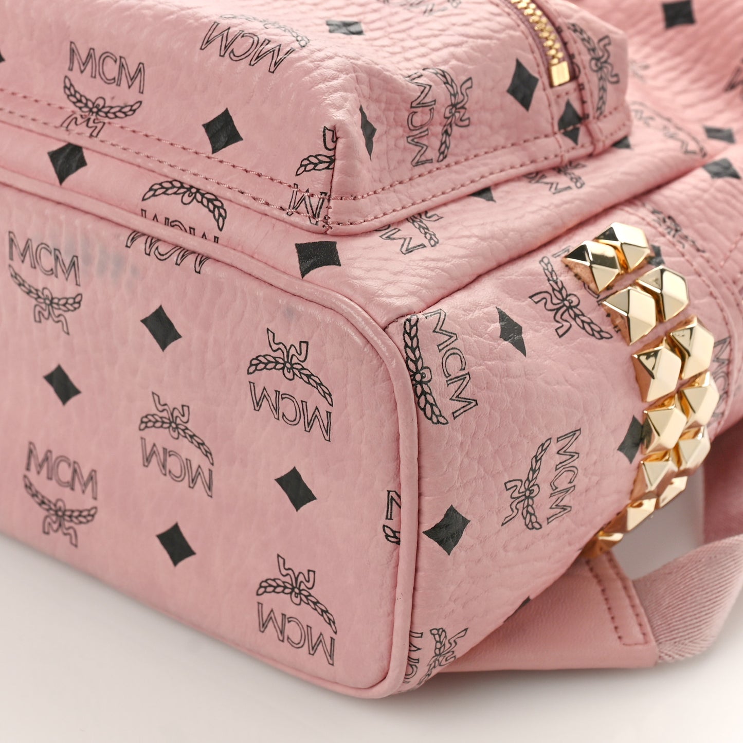 Visetos Small Side Stud Stark Backpack Soft Pink