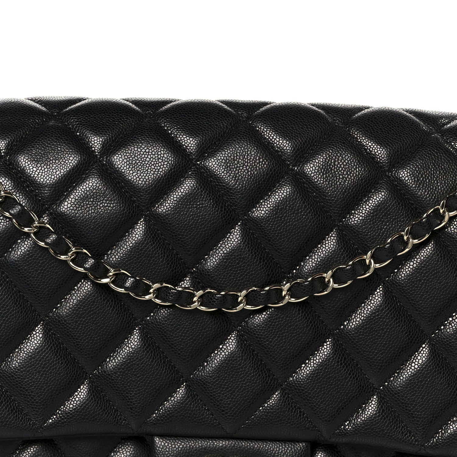 Chanel Caviar Quilted XXL Travel Flap Bag Black 9 of 11