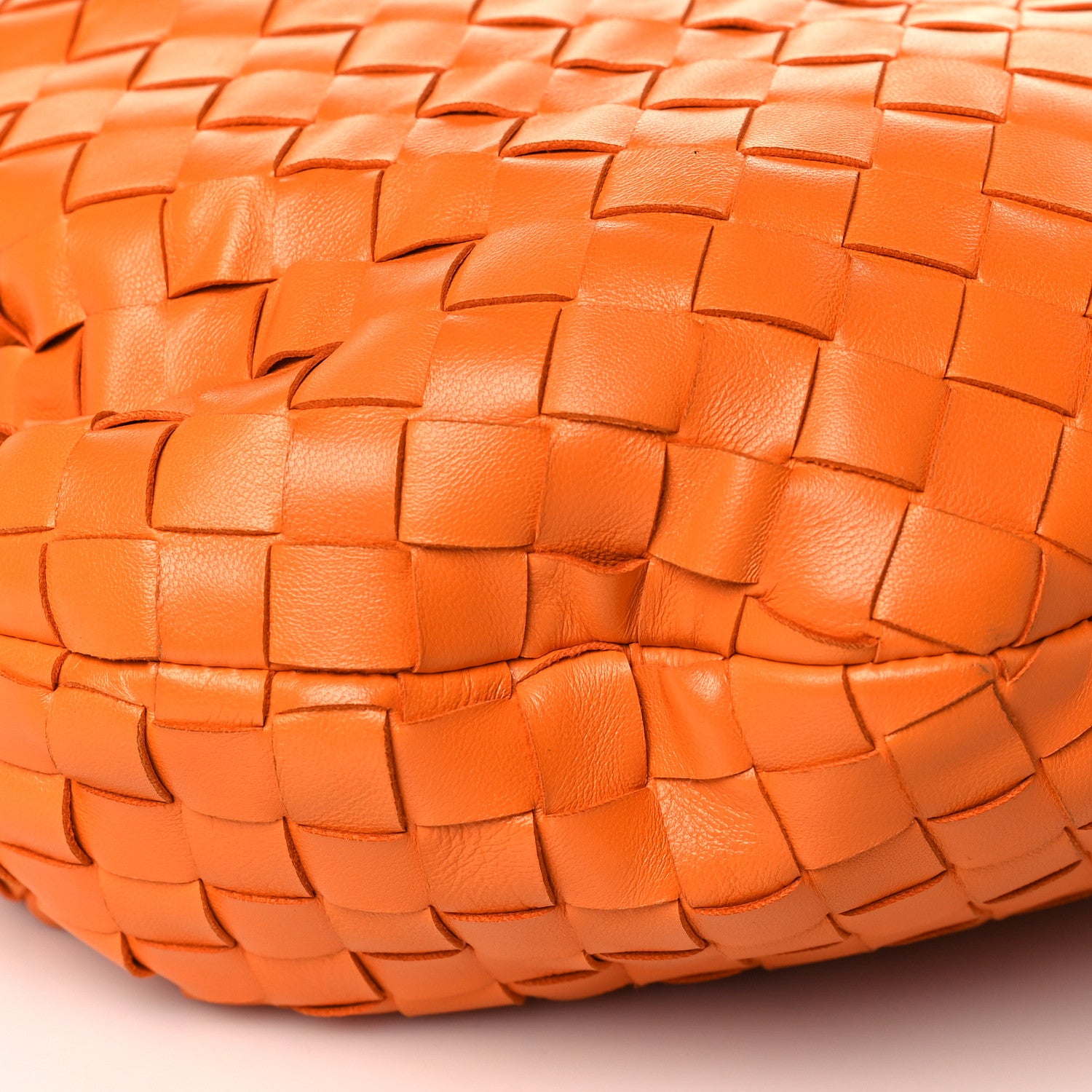 Bottega Veneta Nappa Intrecciato Small Jodie Twist Orange 9 of 10